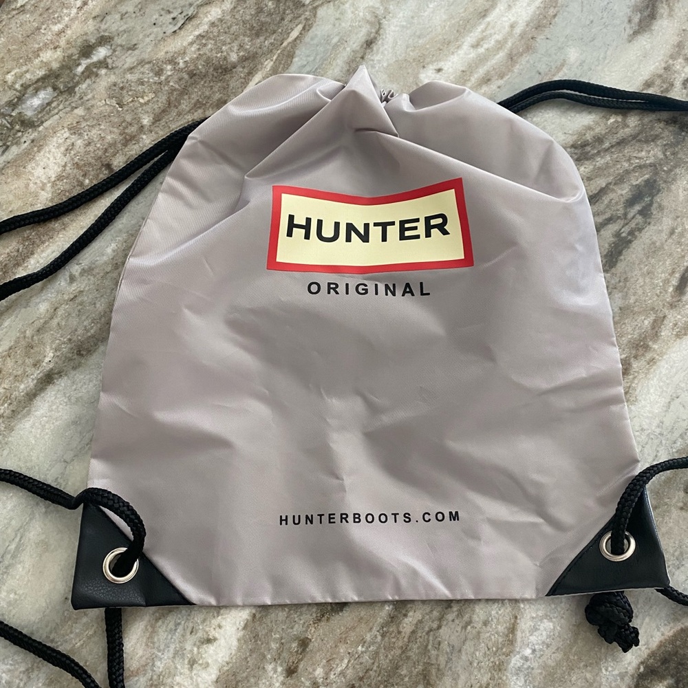 Brand new Hunter brand drawstring boot/shoe bag